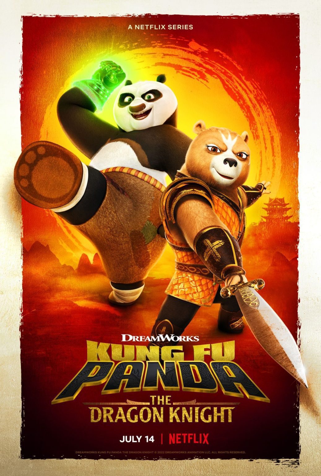 سریال Kung Fu Panda: The Dragon Knight  | پاندای کونگ فو کار: شوالیه اژدها