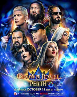 رویداد WWE Crown Jewel 2025